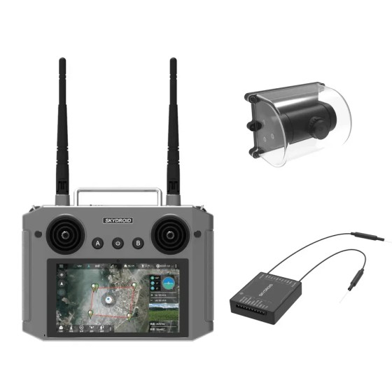 SKYDROID H12 UAV Remote Control 2.4GHz 1080P Digital Image Control Three-in-one Image Transmission Agricultural Plant protection